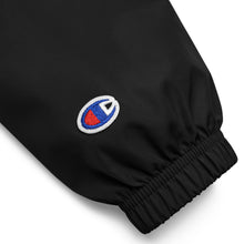 Load image into Gallery viewer, champion packable jacket black
