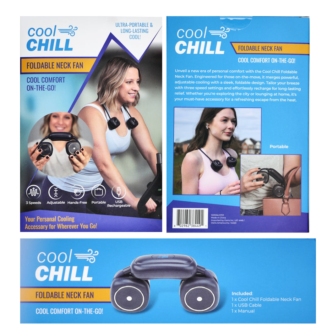 COOL CHILL®️ Foldable Neck Fan
