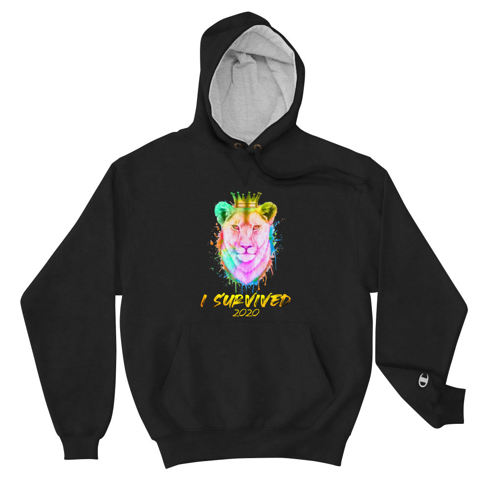 I Survived 2020 x Champion®️ Hoodie | Women (Adult) | *available in various colors and sizes