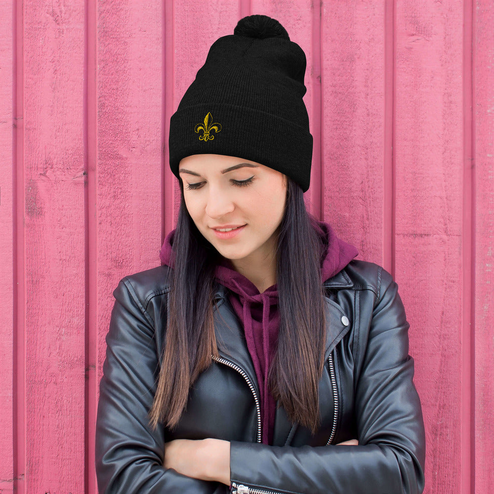 Royalty Pom Pom Knit Beanie [Sportsman sp15 product] | *available in various colors