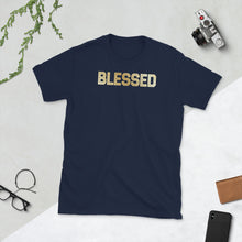 Load image into Gallery viewer, Blessed x Gildan®️ T-shirt | Unisex , Basic softstyle (Adult) | *available in various colors and sizes
