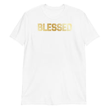 Load image into Gallery viewer, Blessed x Gildan®️ T-shirt | Unisex , Basic softstyle (Adult) | *available in various colors and sizes
